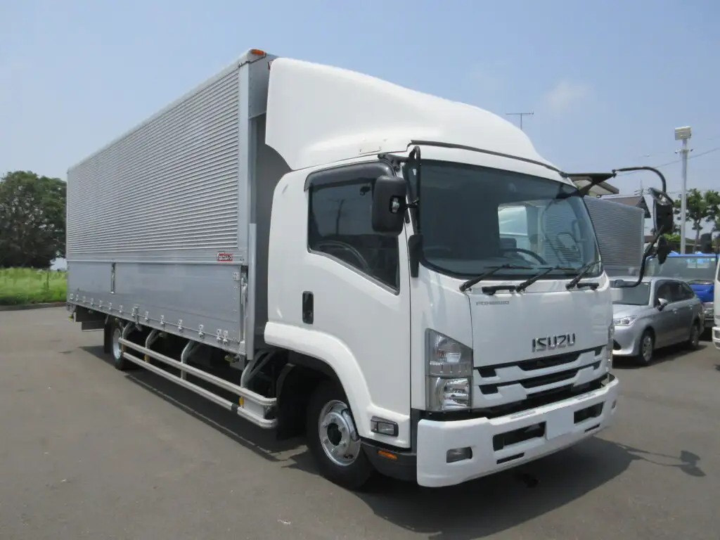 いすゞ フォワード 中型/増トン ウイング エアサス TKG-FRR90T2の中古トラック画像2