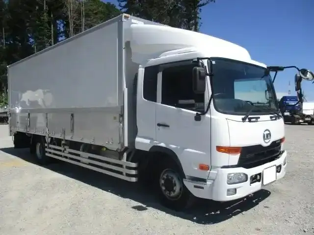 日産UD コンドル 中型/増トン ウイング エアサス ベッドの中古トラック画像2