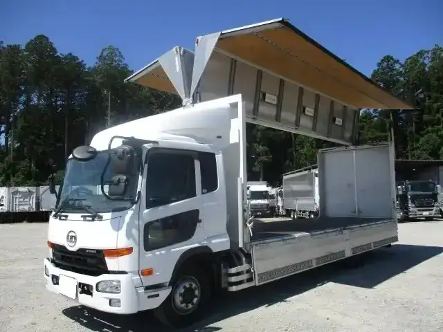 日産UD コンドル 中型/増トン ウイング エアサス ベッドの中古トラック画像6