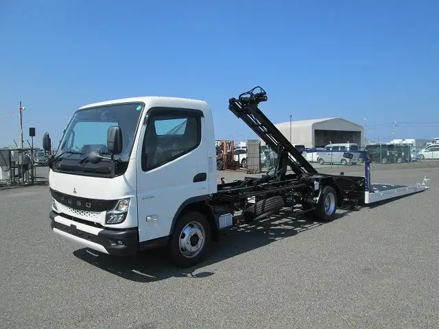 三菱 キャンター 小型 車両重機運搬 ラジコン ウインチの中古トラック画像4