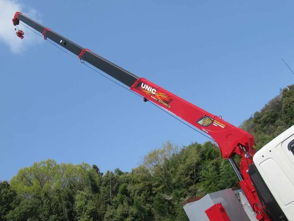 日野 プロフィア 大型 車両重機運搬 4段クレーン ラジコンの中古トラック画像9