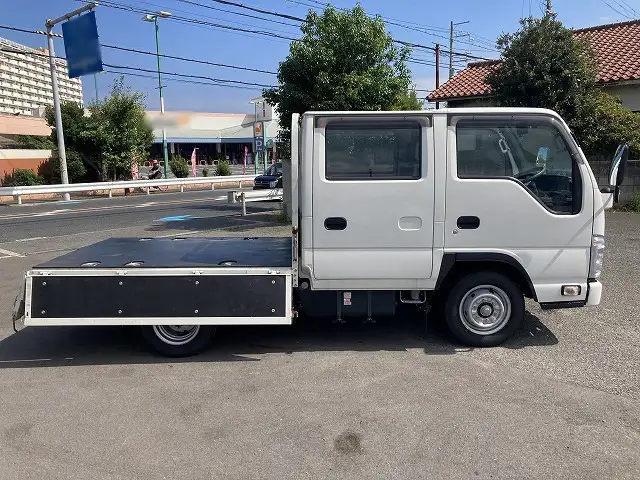 いすゞ エルフ 小型 平ボディ Wキャブ 2RG-NHR88Aの中古トラック画像6