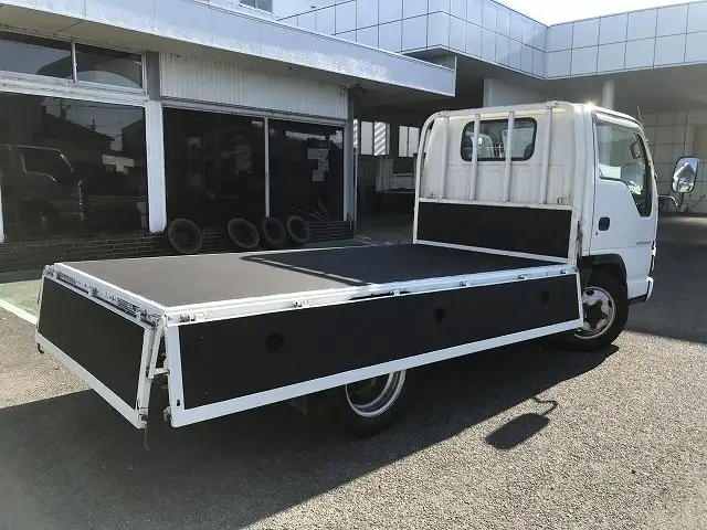 いすゞ エルフ 小型 平ボディ 床鉄板 PB-NKR81Aの中古トラック画像7