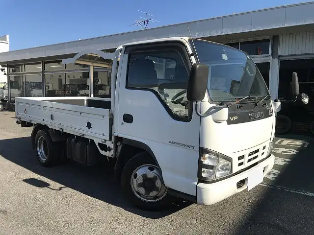 いすゞ エルフ 小型 平ボディ 床鉄板 PB-NKR81Aの中古トラック画像2
