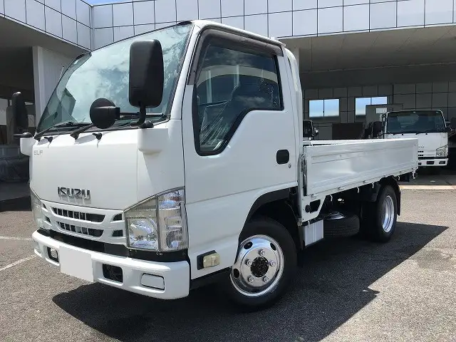 いすゞ エルフ 小型 平ボディ TPG-NJS85A H27の中古トラック画像1