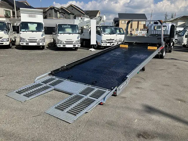 いすゞ エルフ 小型 車両重機運搬 ラジコン ウインチの中古トラック画像6