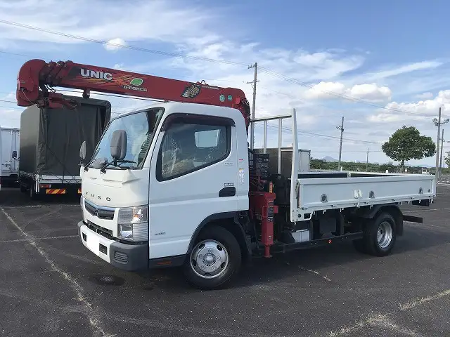 三菱 キャンター 小型 クレーン付 4段 ラジコン の中古トラック【車両No.194935】