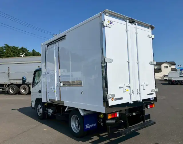 三菱 キャンター 小型 冷凍冷蔵 低温 床ステンの中古トラック画像5