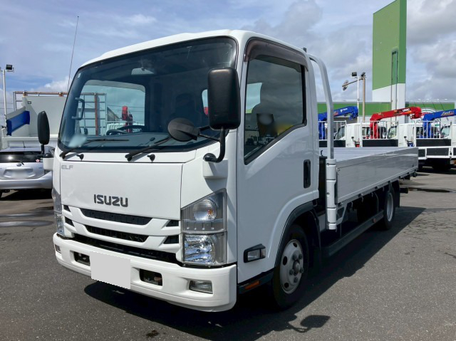 いすゞ エルフ 小型 平ボディ パワーゲート TPG-NPR85AR の中古トラック【車両No.194850】