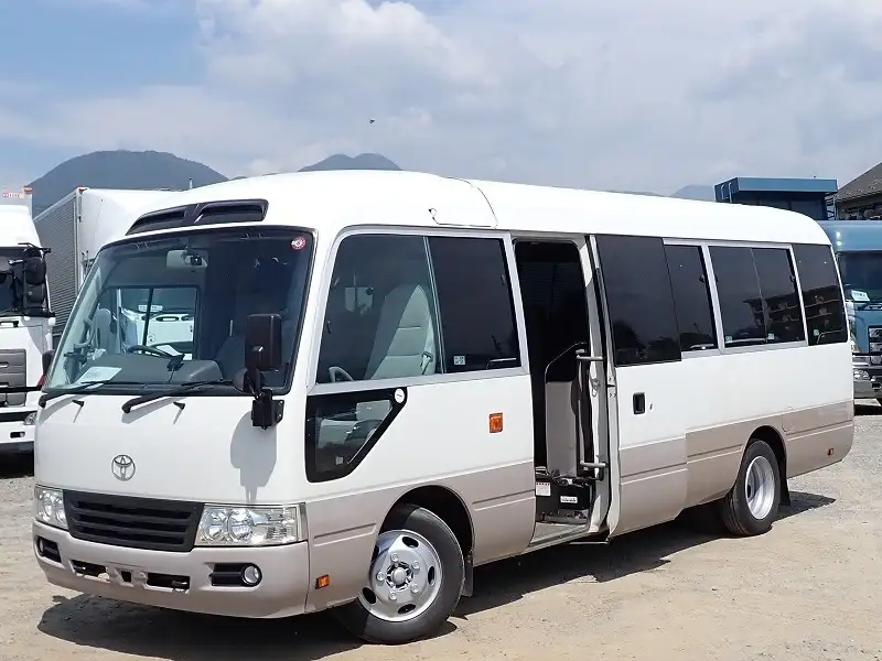 トヨタ コースター 小型 バス マイクロバス SDG-XZB50 の中古トラック【車両No.194764】