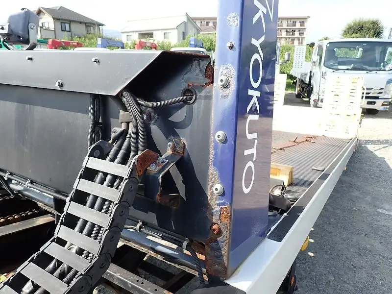 いすゞ エルフ 小型 車両重機運搬 ラジコン ウインチの中古トラック画像7