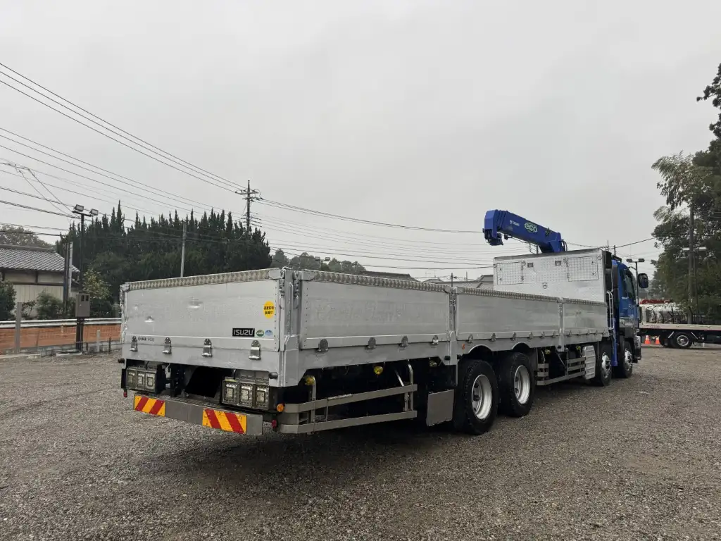 いすゞ ギガ 大型 クレーン付 アルミブロック エアサスの中古トラック画像3