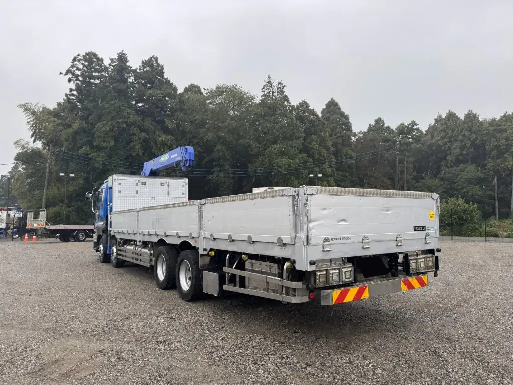 いすゞ ギガ 大型 クレーン付 アルミブロック エアサスの中古トラック画像5