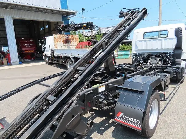 三菱 キャンター 小型 車両重機運搬 ラジコン ウインチの中古トラック画像15