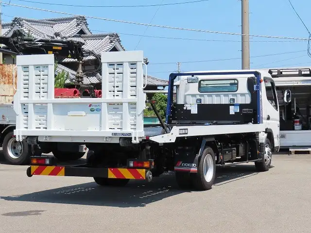 三菱 キャンター 小型 車両重機運搬 ラジコン ウインチの中古トラック画像4
