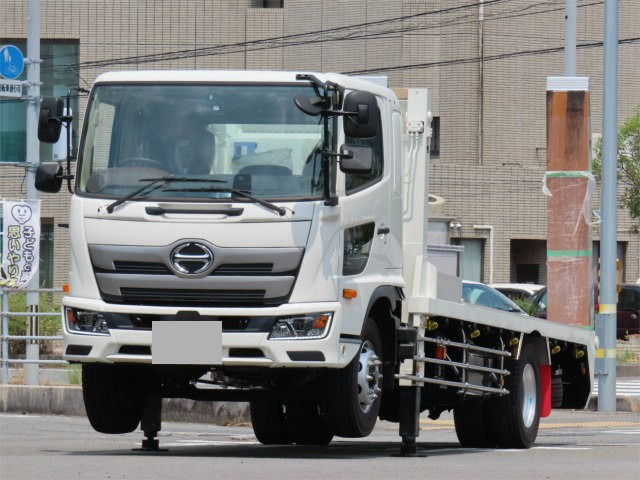 日野 レンジャー 中型/増トン 車両重機運搬 セルフローダー