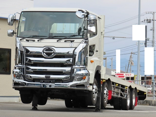 三菱 スーパーグレート 大型 車両重機運搬 4段クレーン ラジコン の中古トラック【車両No.181587】