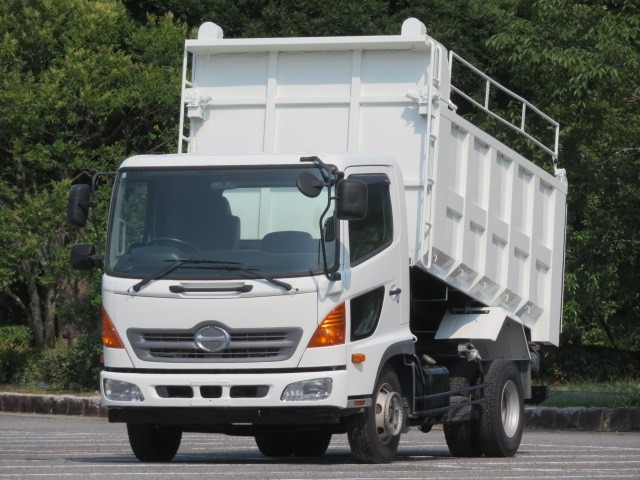日野 レンジャー 中型/増トン ダンプ 土砂禁 ベッド の中古トラック【車両No.182296】