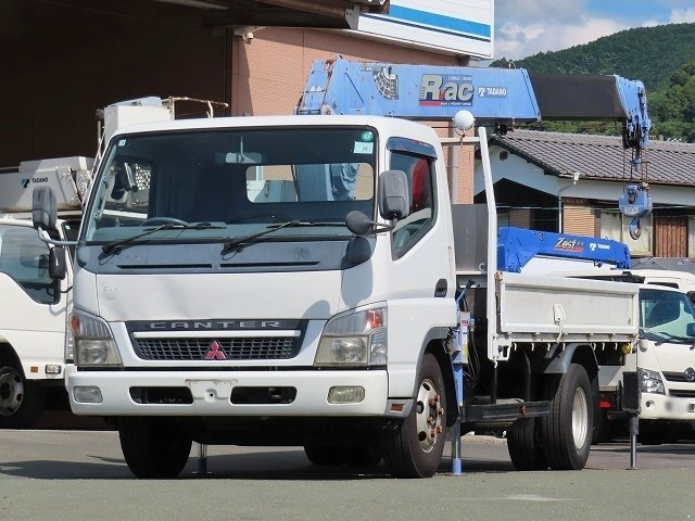 三菱 キャンター 小型 クレーン付 6段 ラジコン の中古トラック【車両No.192634】