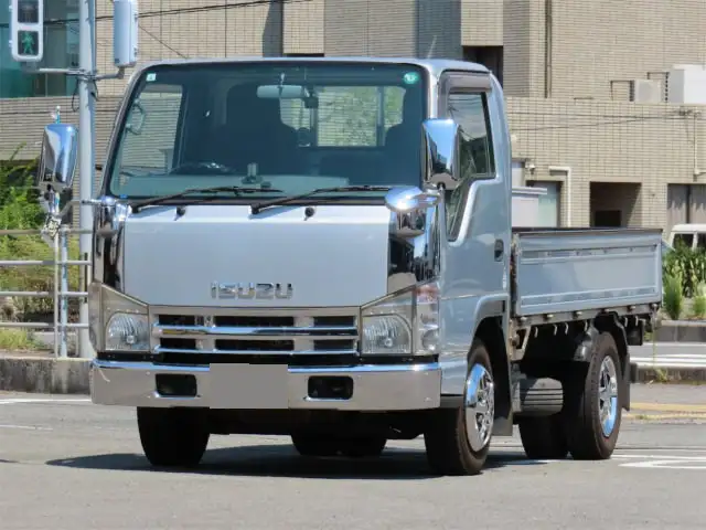いすゞ エルフ 小型 平ボディ 床鉄板 BKG-NJR85A の中古トラック【車両No.194727】