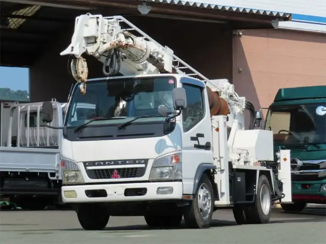 三菱 キャンター 小型 高所・建柱車 建柱車 PA-FE73DBY の中古トラック【車両No.192018】