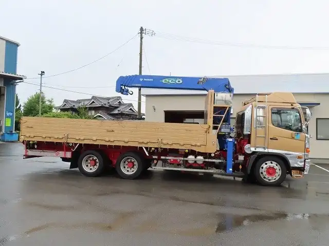 日野 レンジャー 中型/増トン クレーン付 床鉄板 5段の中古トラック画像3