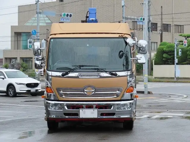 日野 レンジャー 中型/増トン クレーン付 床鉄板 5段の中古トラック画像2