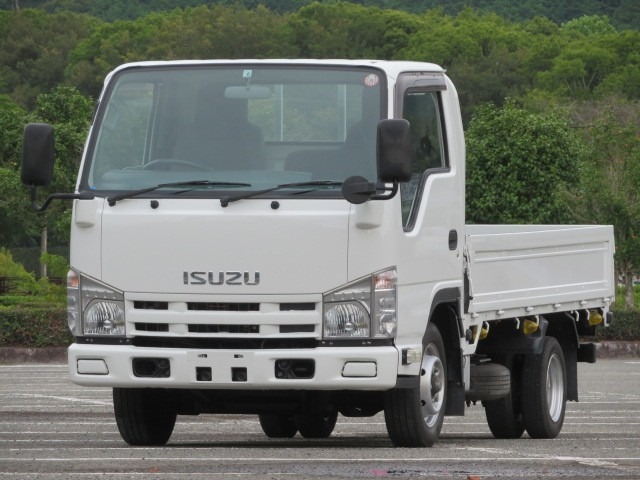 いすゞ エルフ 小型 平ボディ 幌 床鉄板 の中古トラック【車両No.195777】