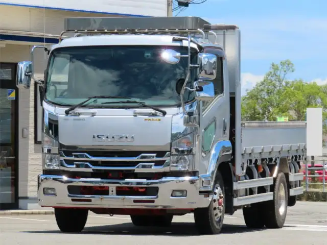 いすゞ フォワード 中型/増トン 平ボディ アルミブロック 2RG-FSR90S2 の中古トラック【車両No.189355】