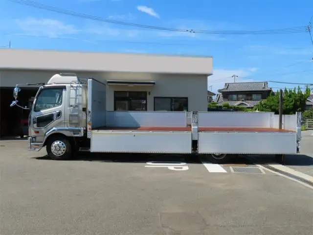 三菱 ファイター 中型/増トン 平ボディ 床鉄板 アルミブロックの中古トラック画像7