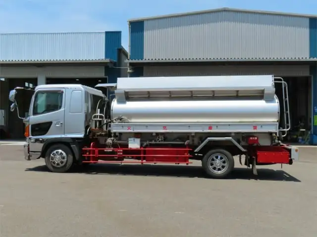 日野 レンジャー 中型/増トン タンク車 ローリー QKG-FE7JJAAの中古トラック画像5