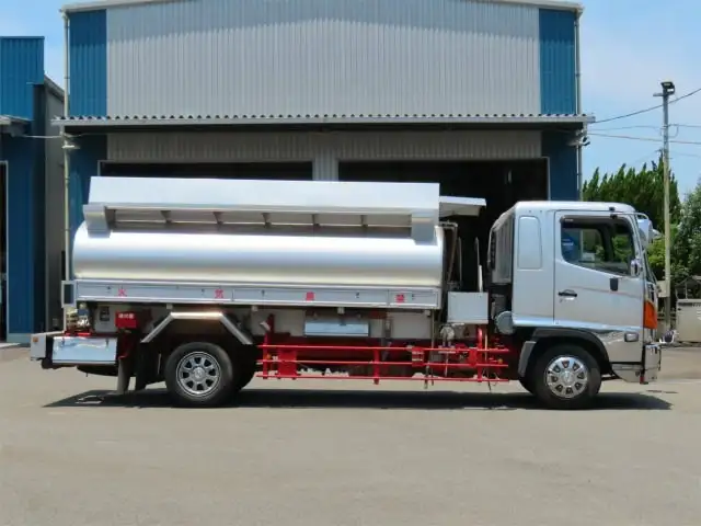 日野 レンジャー 中型/増トン タンク車 ローリー QKG-FE7JJAAの中古トラック画像2