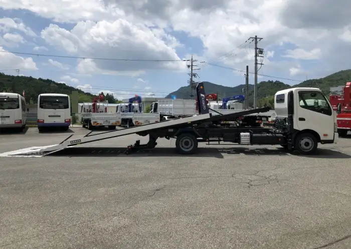 日野 デュトロ 小型 車両重機運搬 ラジコン ウインチの中古トラック画像3