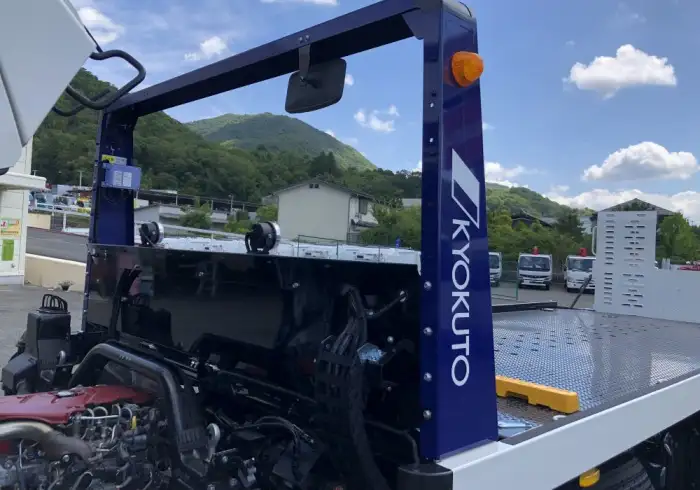 日野 デュトロ 小型 車両重機運搬 ラジコン ウインチの中古トラック画像9