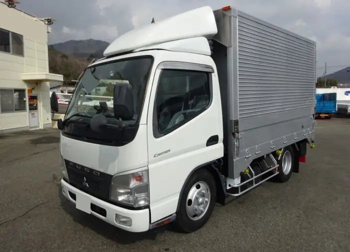 三菱 キャンター 小型 ウイング 床鉄板 PDG-FE74DV の中古トラック【車両No.195029】