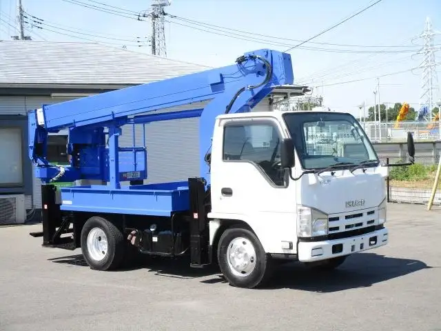 いすゞ エルフ 小型 高所・建柱車 高所作業車 TKG-NKR85Nの中古トラック画像3