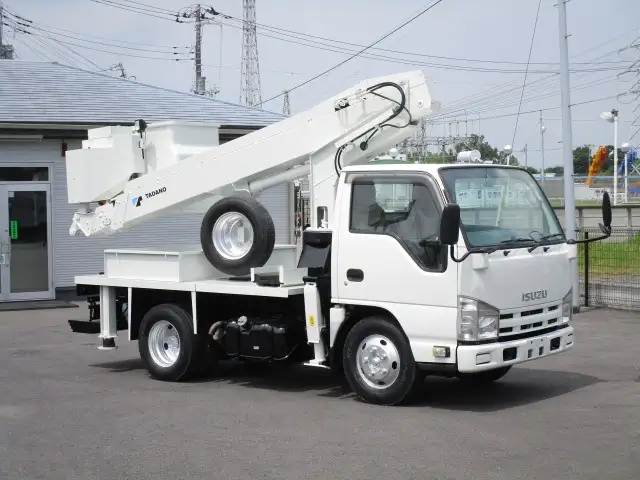 いすゞ エルフ 小型 高所・建柱車 高所作業車 TKG-NKR85ANの中古トラック画像3
