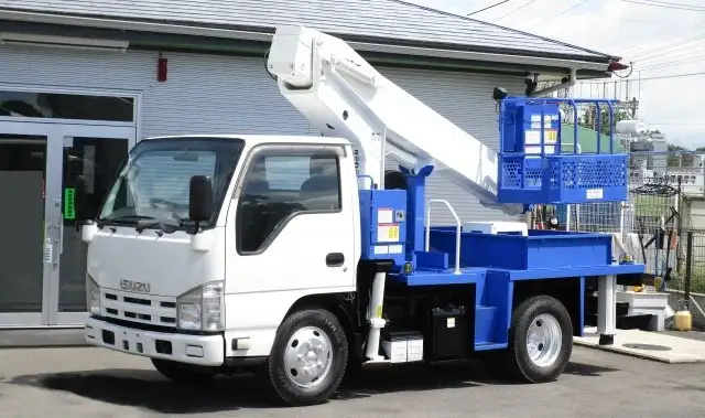 いすゞ エルフ 小型 高所・建柱車 高所作業車 TKG-NKR85AN の中古トラック【車両No.195002】