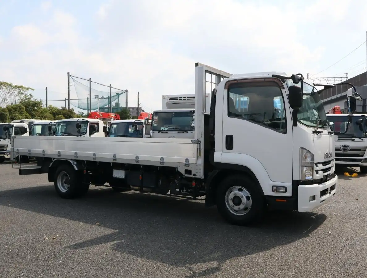 いすゞ フォワード 中型/増トン 平ボディ アルミブロック 2RG-FRR90S2の中古トラック画像2
