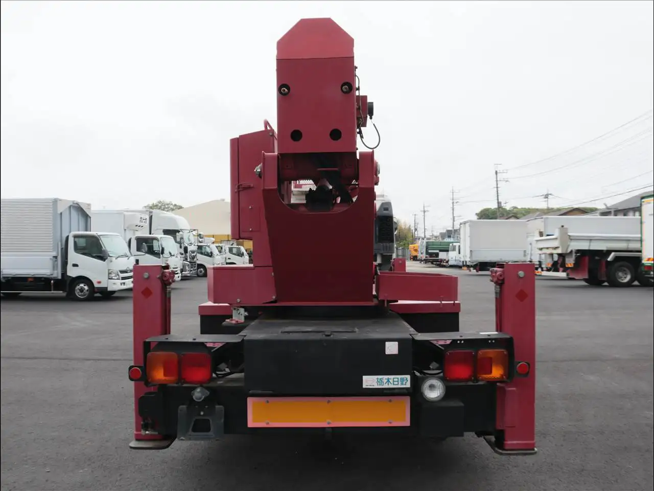 日野 レンジャー 中型/増トン 高所・建柱車 高所作業車 BDG-FC6JGWAの中古トラック画像4
