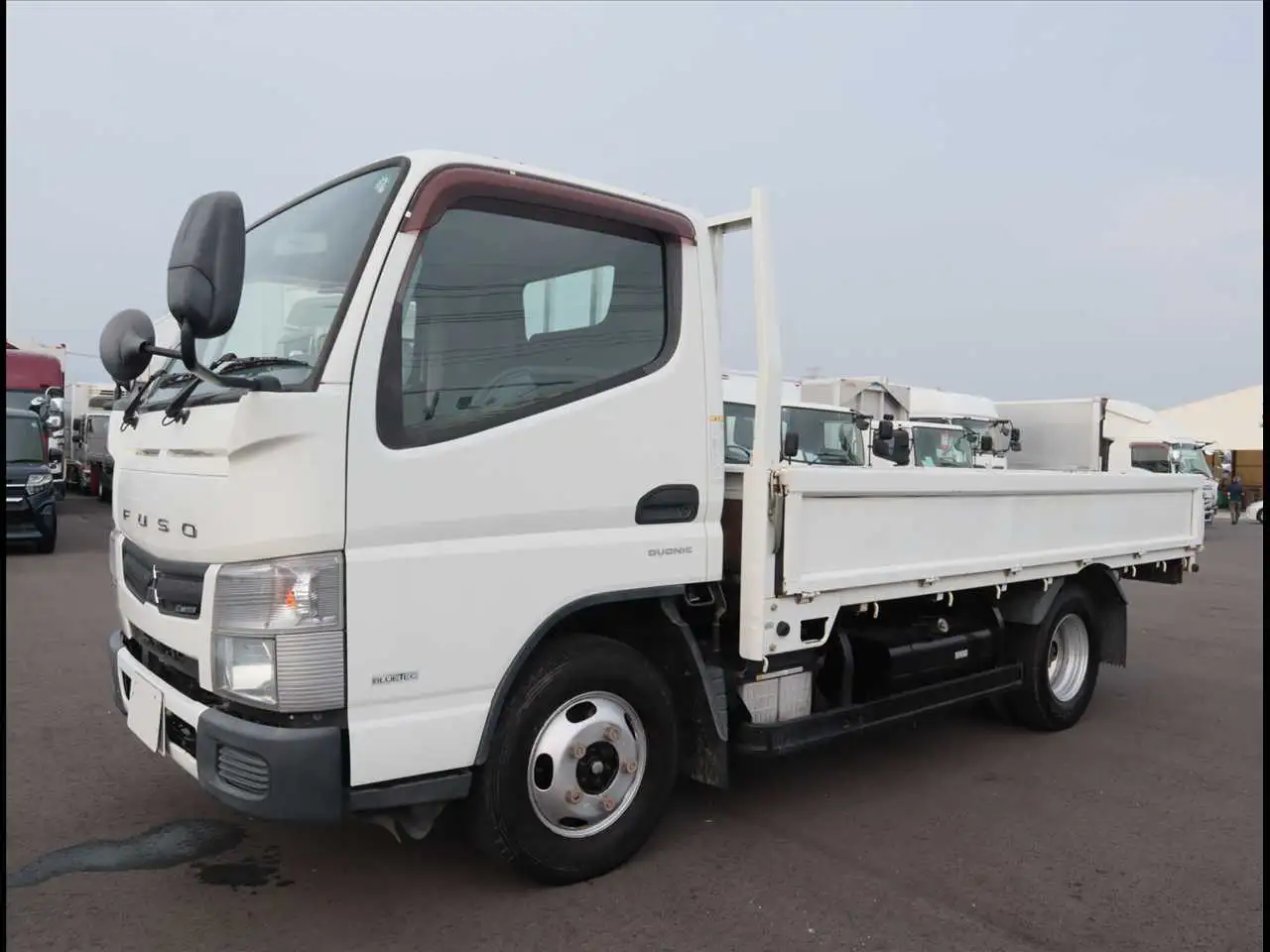 三菱 キャンター 小型 平ボディ 床鉄板 TKG-FGA20 の中古トラック【車両No.195065】
