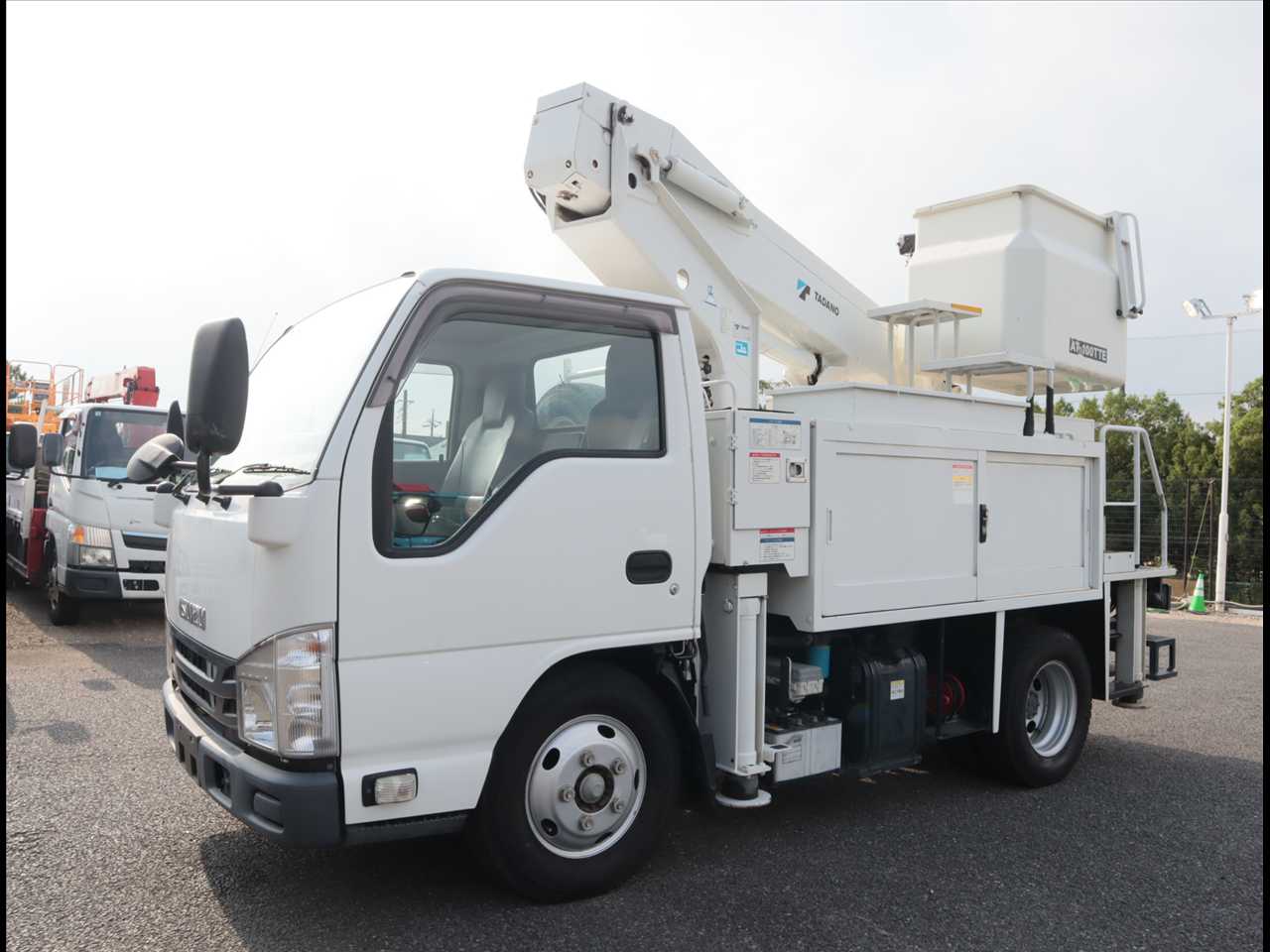 いすゞ エルフ 小型 高所・建柱車 高所作業車 TKG-NKR85AN の中古トラック【車両No.194993】