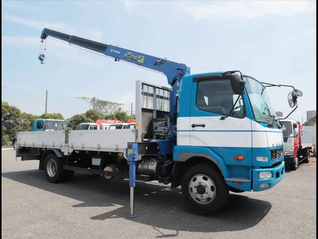 三菱 ファイター 中型/増トン クレーン付 アルミブロック 3段の中古トラック画像2