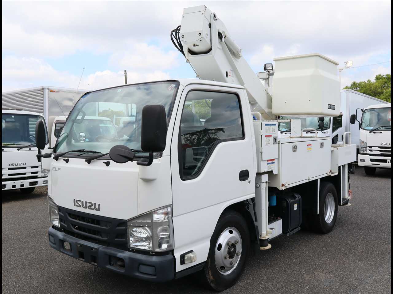 いすゞ エルフ 小型 高所・建柱車 高所作業車 TKG-NKR85AN の中古トラック【車両No.194993】