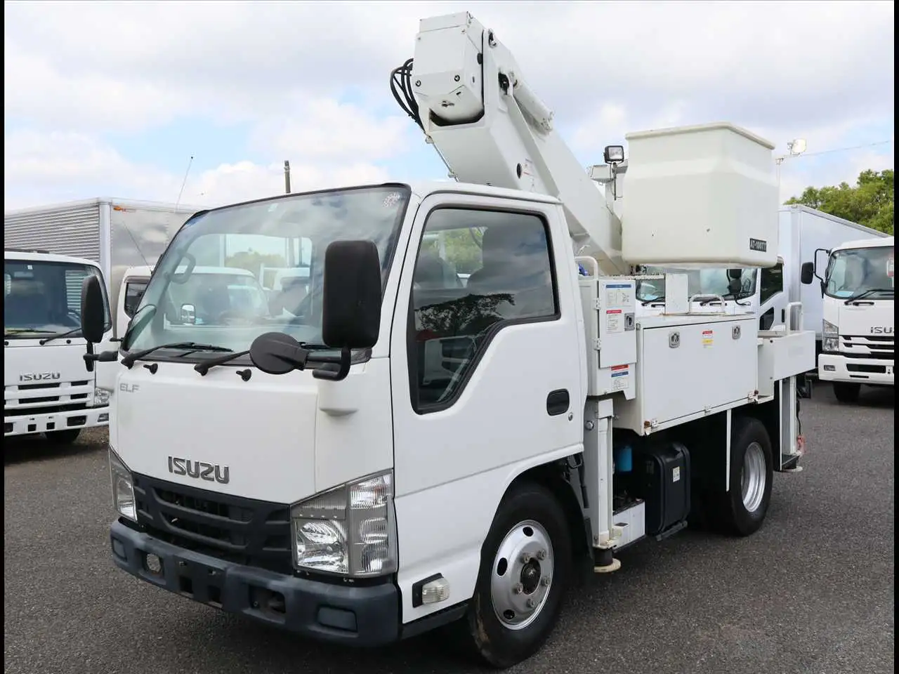 いすゞ エルフ 小型 高所・建柱車 高所作業車 TPG-NKR85AN の中古トラック【車両No.195174】