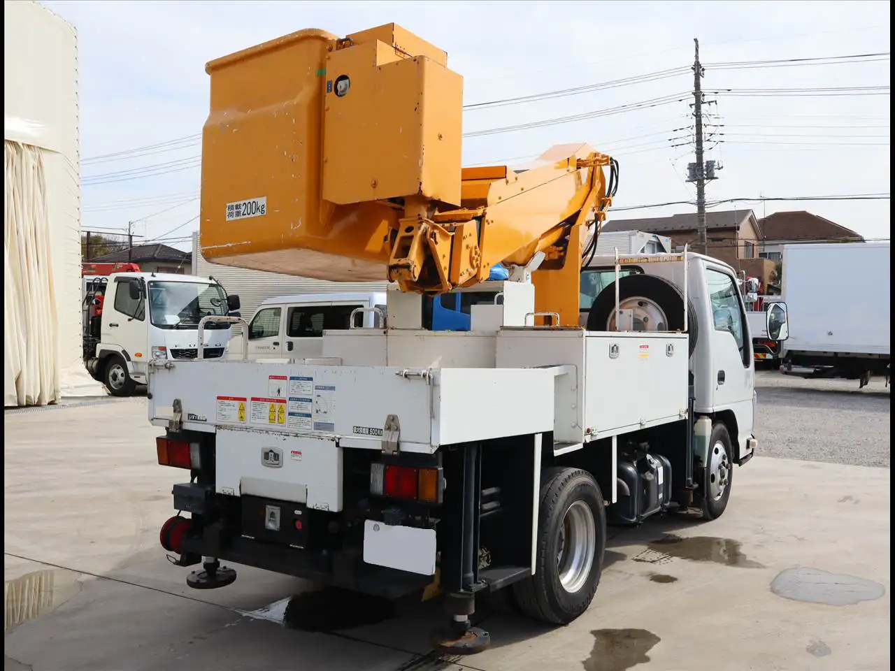 いすゞ エルフ 小型 高所・建柱車 高所作業車 TKG-NKR85ANの中古トラック画像3