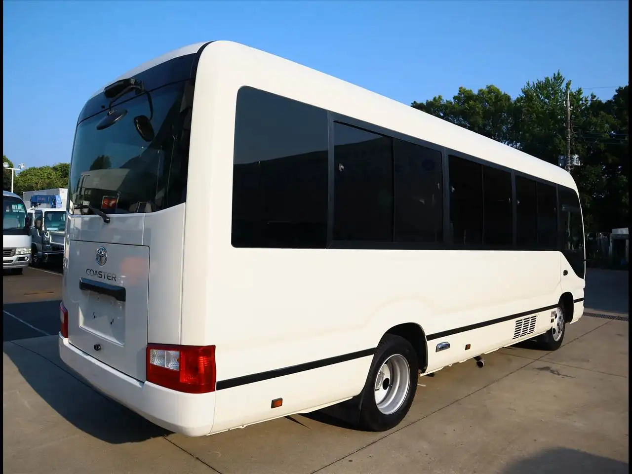トヨタ コースター 小型 バス マイクロバス SKG-XZB70の中古トラック画像3