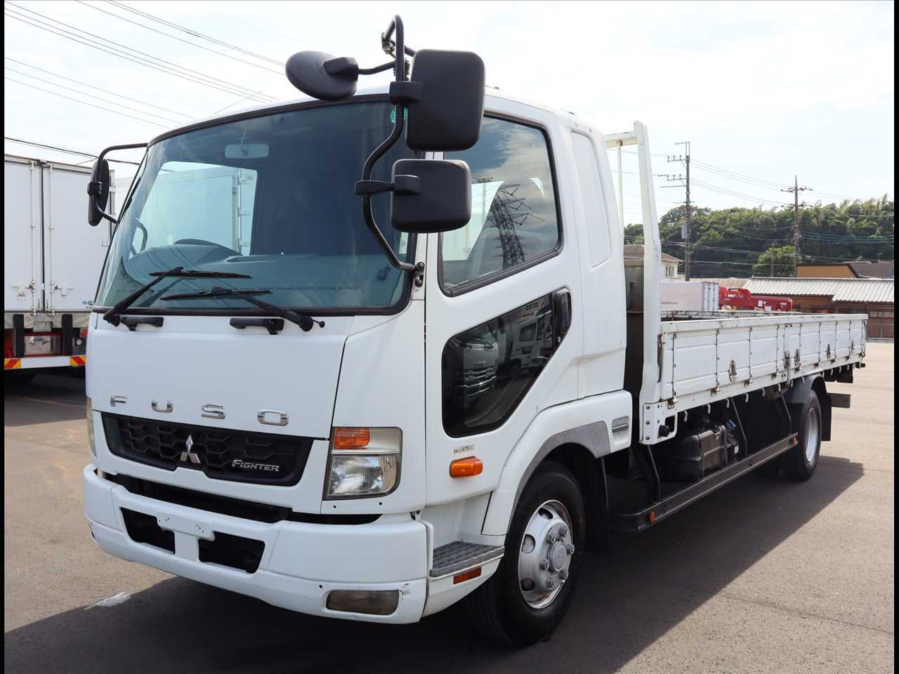 三菱 ファイター 中型/増トン 平ボディ アルミブロック 2KG-FK71F の中古トラック【車両No.195084】