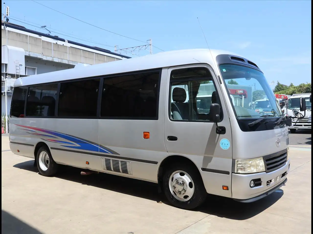 トヨタ コースター 小型 バス マイクロバス SDG-XZB51の中古トラック画像2