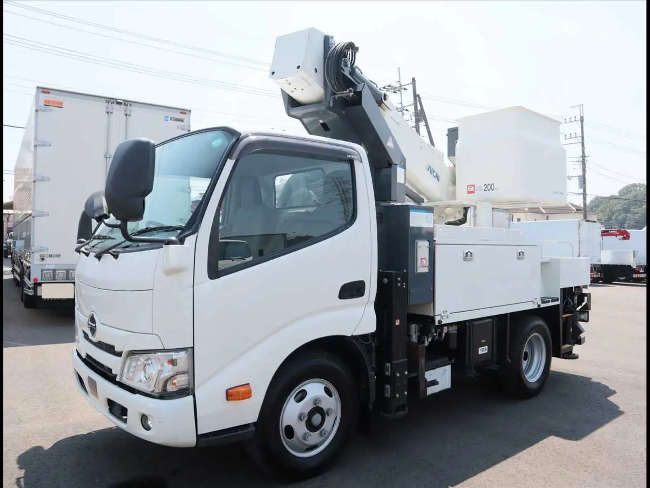 日野 デュトロ 小型 高所・建柱車 高所作業車 2RG-XZU600X の中古トラック【車両No.195181】